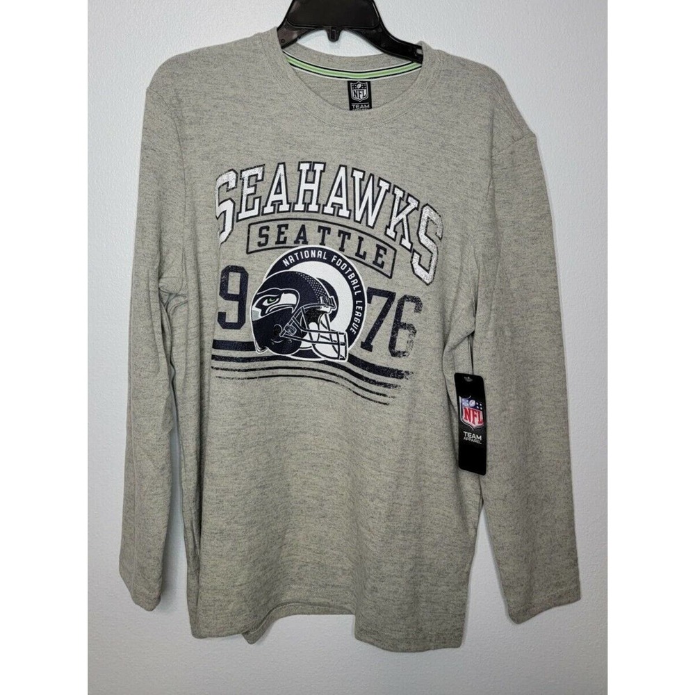 Seattle Seahawks NFL Football Ultra Game Sweater Sz Men's L Large 1976 12th Man